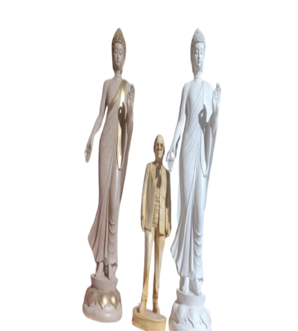 Lord Buddha Walking Statue