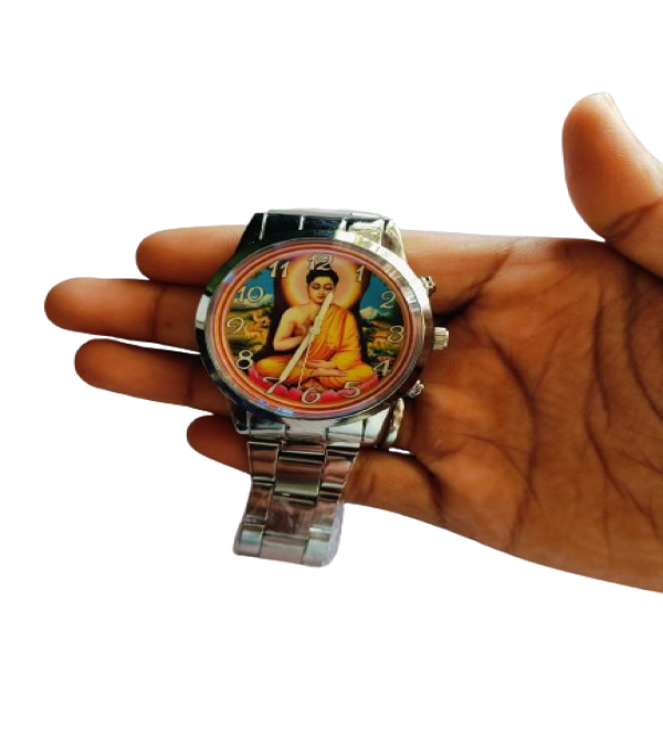 Lord Budha Man Wrist Watch